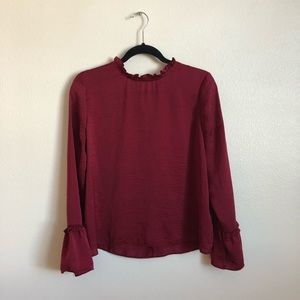 Red/maroon dress shirt
